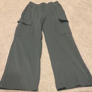 Old Navy Charcoal Wide-Leg Pants